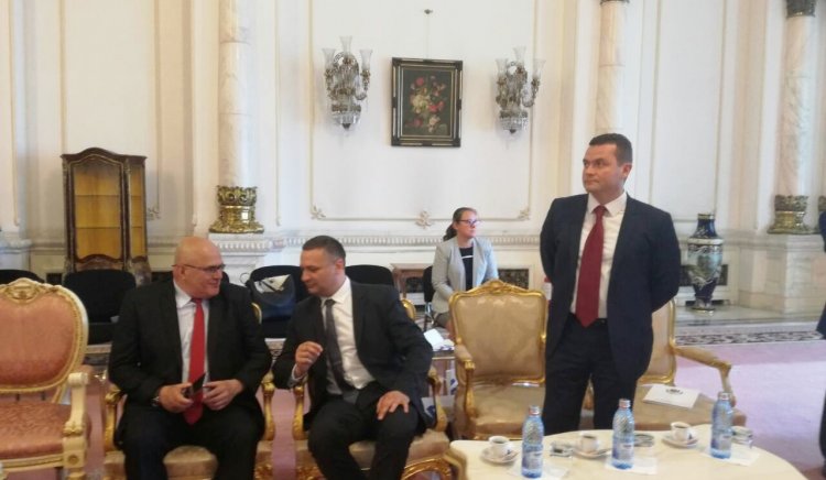 Тодор Байчев, Димитър Стоянов и Пенчо Милков са на работно посещение в Букурещ